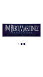 Mobile Screenshot of bertmartinez.com